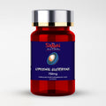 Liposomal Glutathione Supplement SPAWN NUTRA 750mg bottle of 60 capsules for antioxidant support.