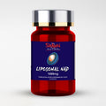 Liposomal NAD+ supplement bottle with 1000mg, offering cellular energy support in 60 capsules.